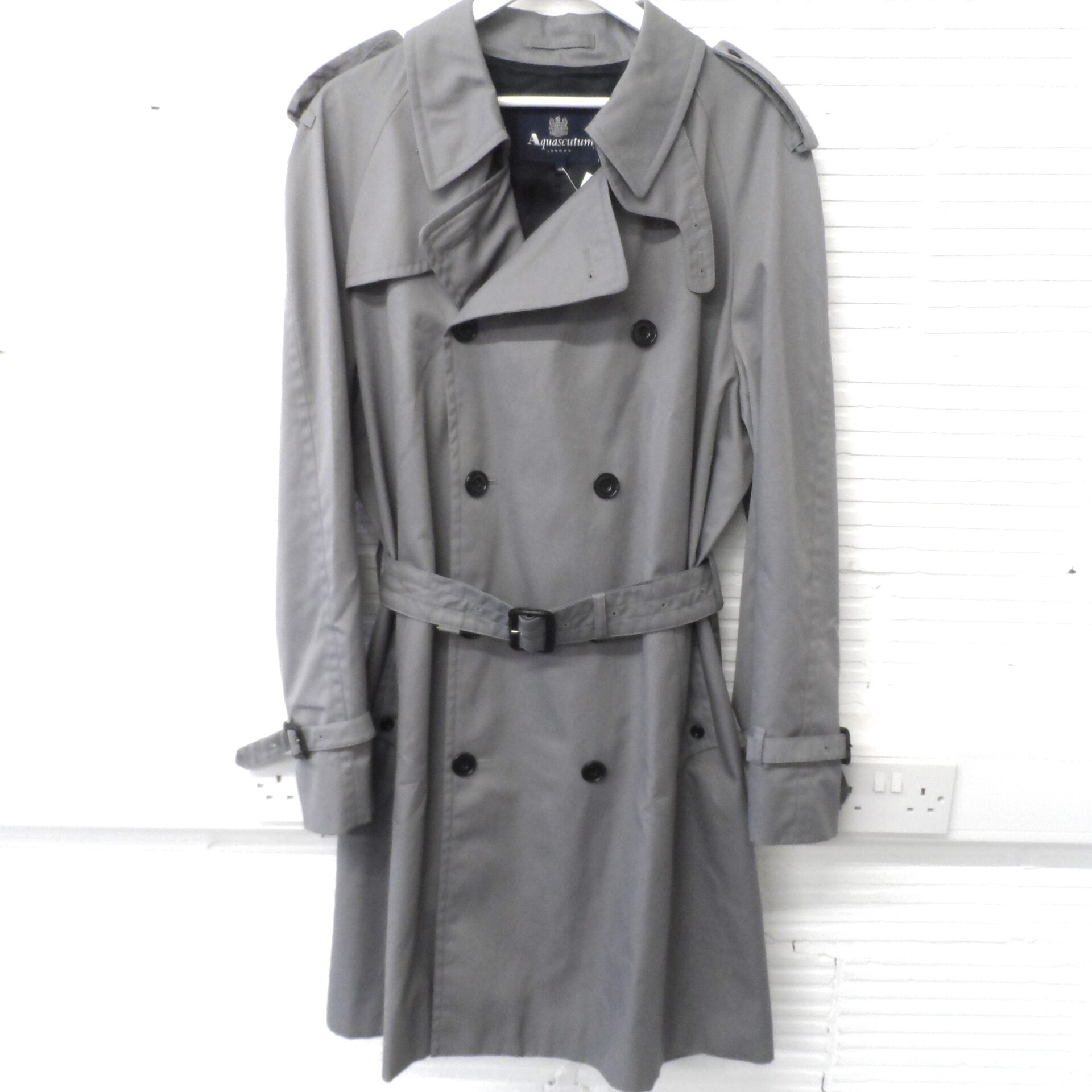 Aquascutum London Mens Trench Coat Mac Size 46R St Richard s